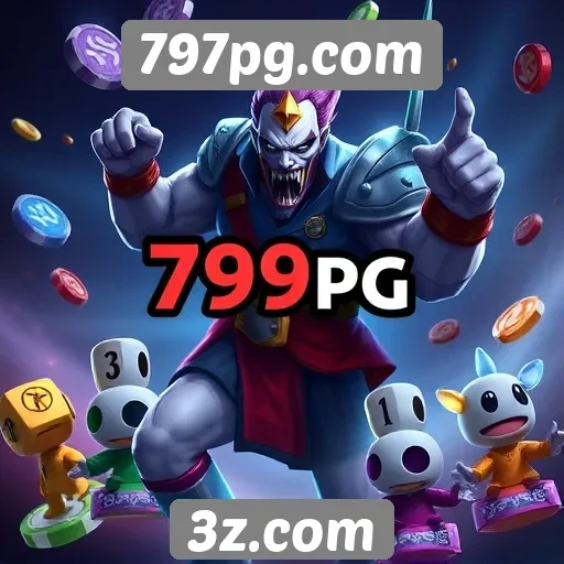 Diversidade de jogos disponíveis em 797pg.com