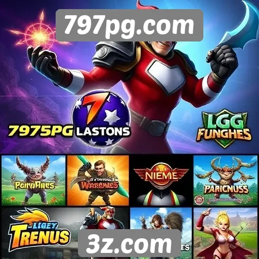 Análise da variedade de jogos no site 797pg.com