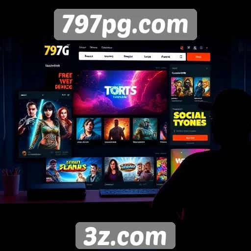 Experiência do usuário no design do site 797pg.com